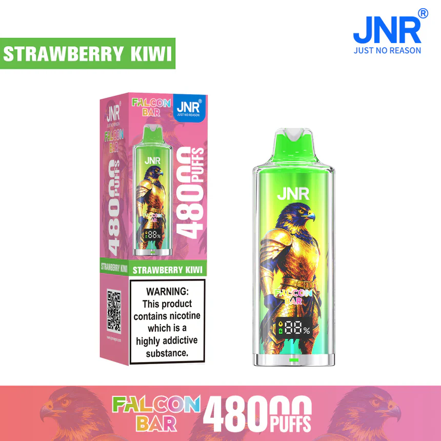 JNR Falcon Bar 48000 Puffs Wiederaufladbares Einweg Kit - 💥 Nehme 5 Zahle NUR 4! + Ab einem Einkauf von 100€ 2 Mystery Gratis💥 - Image 3