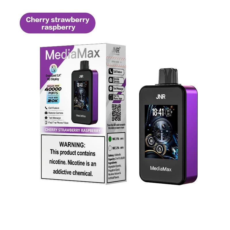 JNR MediaMax 40000 Wiederaufladbares Einweg Kit 21ml- 💥 Nehme 5 Zahle NUR 4! + Ab einem Einkauf von 100€ 2 Mystery Gratis💥 - Image 6