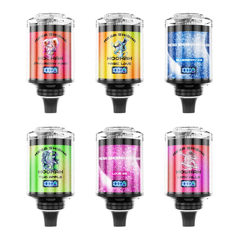 JNR Mega Shisha Hookah 100K Wiederaufladbares Einweg Kit 60ml - 💥 Nehme 4 Zahle NUR 3! + Ab einem Einkauf von 100€ 2 Mystery Gratis💥
