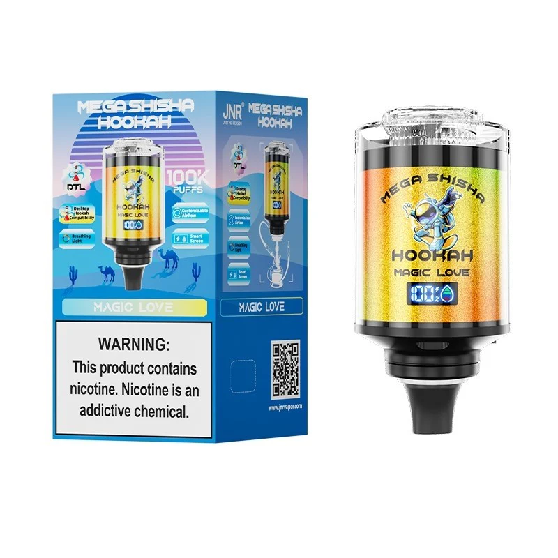 JNR Mega Shisha Hookah 100K Wiederaufladbares Einweg Kit 60ml - 💥 Nehme 4 Zahle NUR 3! + Ab einem Einkauf von 100€ 2 Mystery Gratis💥 - Image 11