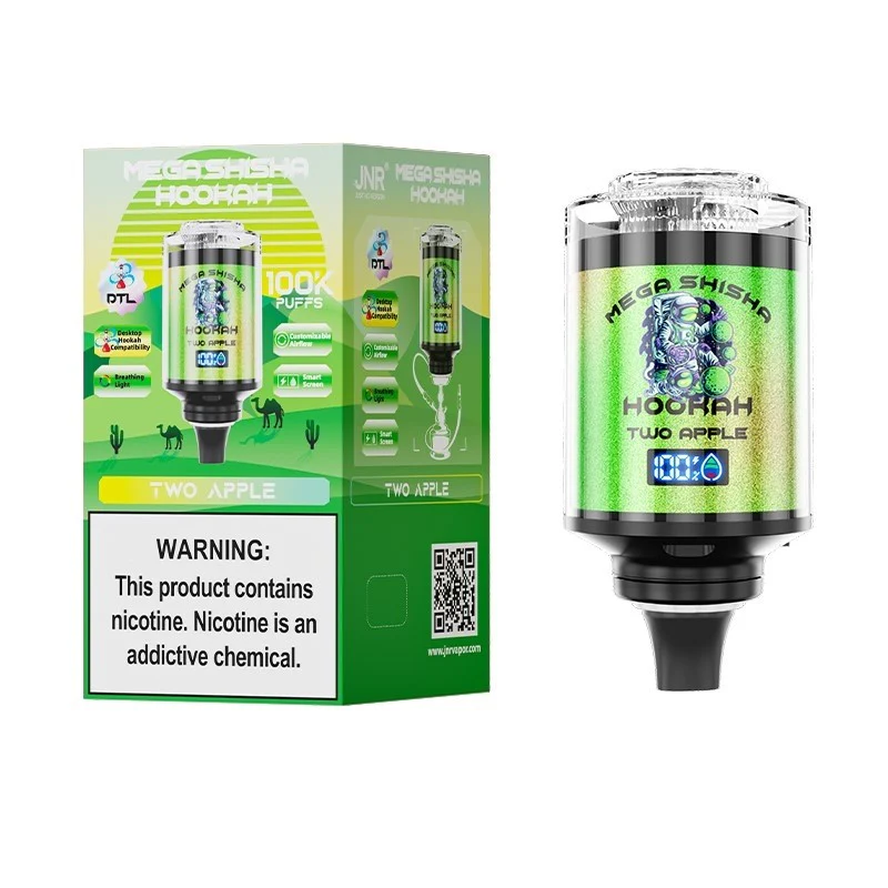JNR Mega Shisha Hookah 100K Wiederaufladbares Einweg Kit 60ml - 💥 Nehme 4 Zahle NUR 3! + Ab einem Einkauf von 100€ 2 Mystery Gratis💥 - Image 15