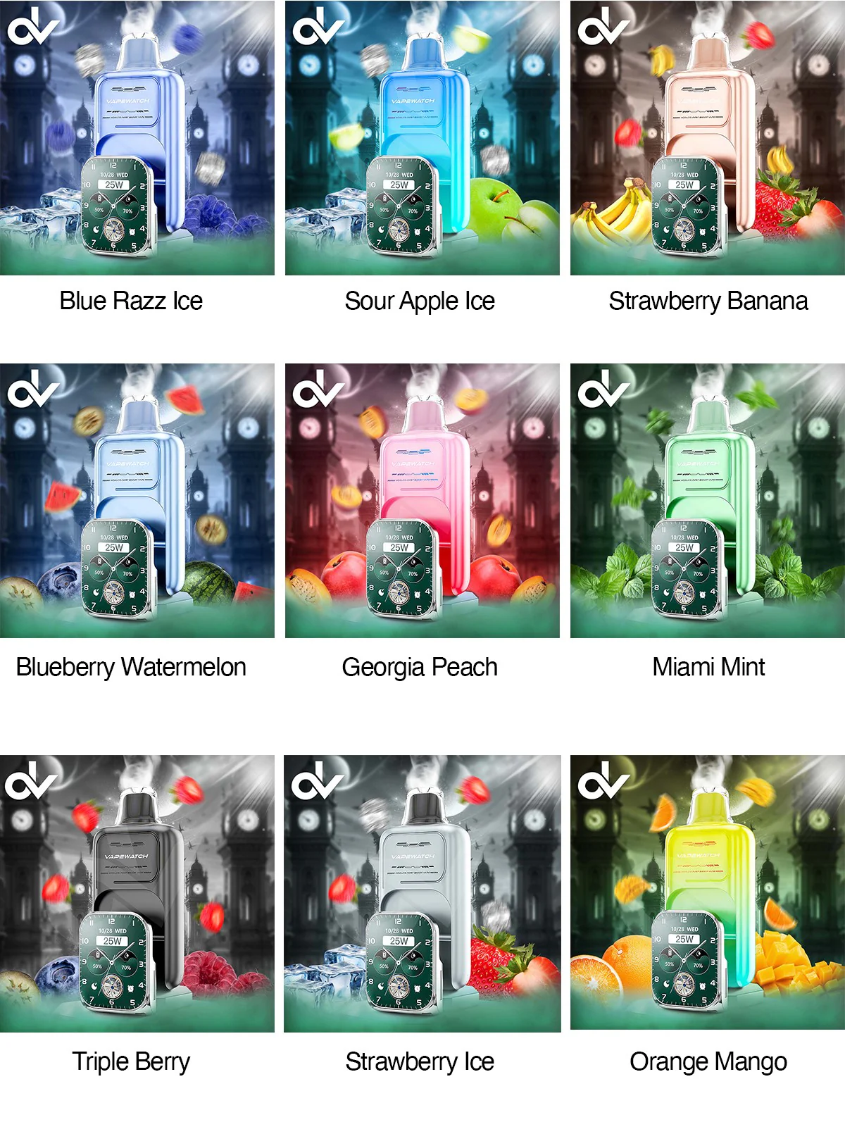 JNR VapeWatch Removable Screen 30K Einweg Kit (30000 Puffs) - 💥 BLACK Friday WEEK - Nehme 4 Zahle NUR 3! + Ab einem Einkauf von 100€ 1 Mystery Vapes Gratis + Ab einem Einkauf von 150€ 2 Mystery Vapes Gratis 💥 - Image 13