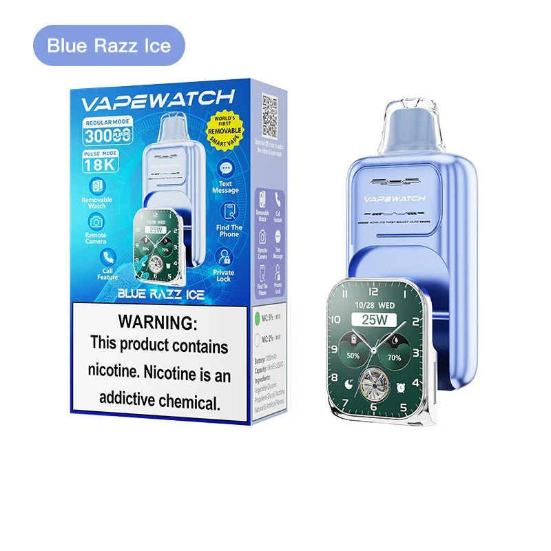 JNR VapeWatch Removable Screen 30K Einweg Kit (30000 Puffs) - 💥 BLACK Friday WEEK - Nehme 4 Zahle NUR 3! + Ab einem Einkauf von 100€ 1 Mystery Vapes Gratis + Ab einem Einkauf von 150€ 2 Mystery Vapes Gratis 💥 - Image 3
