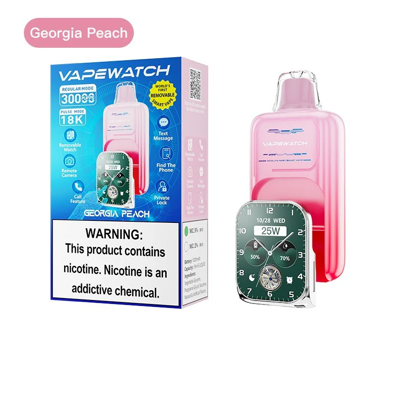 JNR VapeWatch Removable Screen 30K Einweg Kit (30000 Puffs) - 💥 BLACK Friday WEEK - Nehme 4 Zahle NUR 3! + Ab einem Einkauf von 100€ 1 Mystery Vapes Gratis + Ab einem Einkauf von 150€ 2 Mystery Vapes Gratis 💥 - Image 4