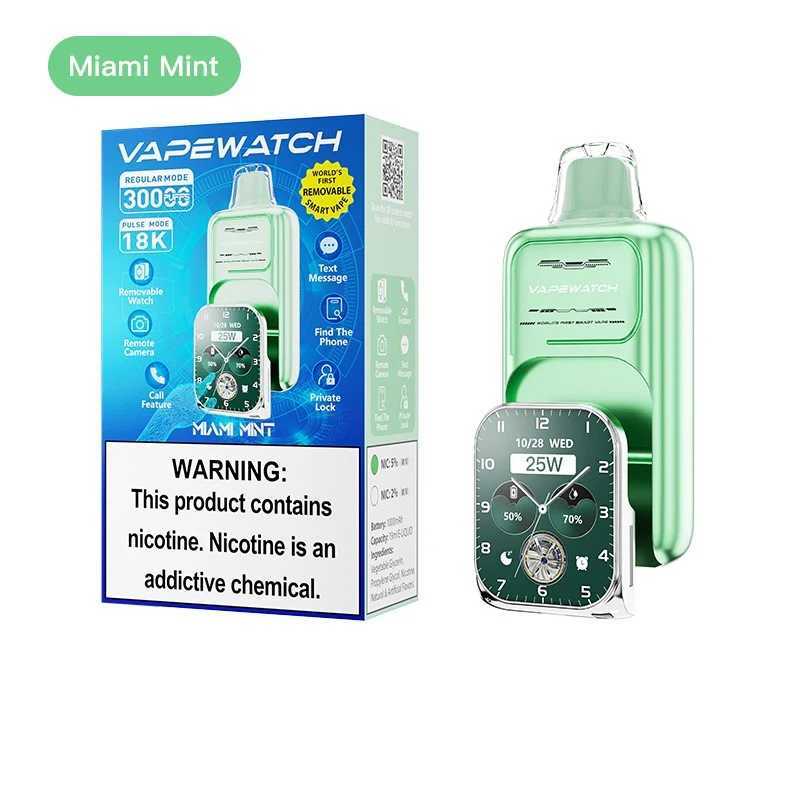 JNR VapeWatch Removable Screen 30K Einweg Kit (30000 Puffs) - 💥 BLACK Friday WEEK - Nehme 4 Zahle NUR 3! + Ab einem Einkauf von 100€ 1 Mystery Vapes Gratis + Ab einem Einkauf von 150€ 2 Mystery Vapes Gratis 💥 - Image 5