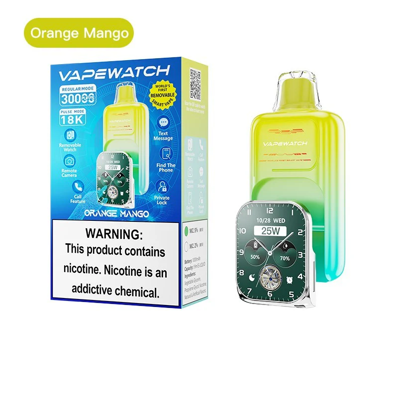 JNR VapeWatch Removable Screen 30K Einweg Kit (30000 Puffs) - 💥 BLACK Friday WEEK - Nehme 4 Zahle NUR 3! + Ab einem Einkauf von 100€ 1 Mystery Vapes Gratis + Ab einem Einkauf von 150€ 2 Mystery Vapes Gratis 💥 - Image 6