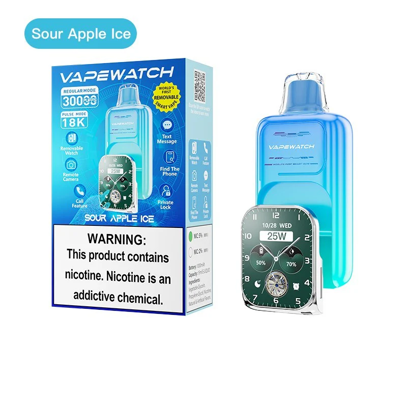 JNR VapeWatch Removable Screen 30K Einweg Kit (30000 Puffs) - 💥 BLACK Friday WEEK - Nehme 4 Zahle NUR 3! + Ab einem Einkauf von 100€ 1 Mystery Vapes Gratis + Ab einem Einkauf von 150€ 2 Mystery Vapes Gratis 💥 - Image 7