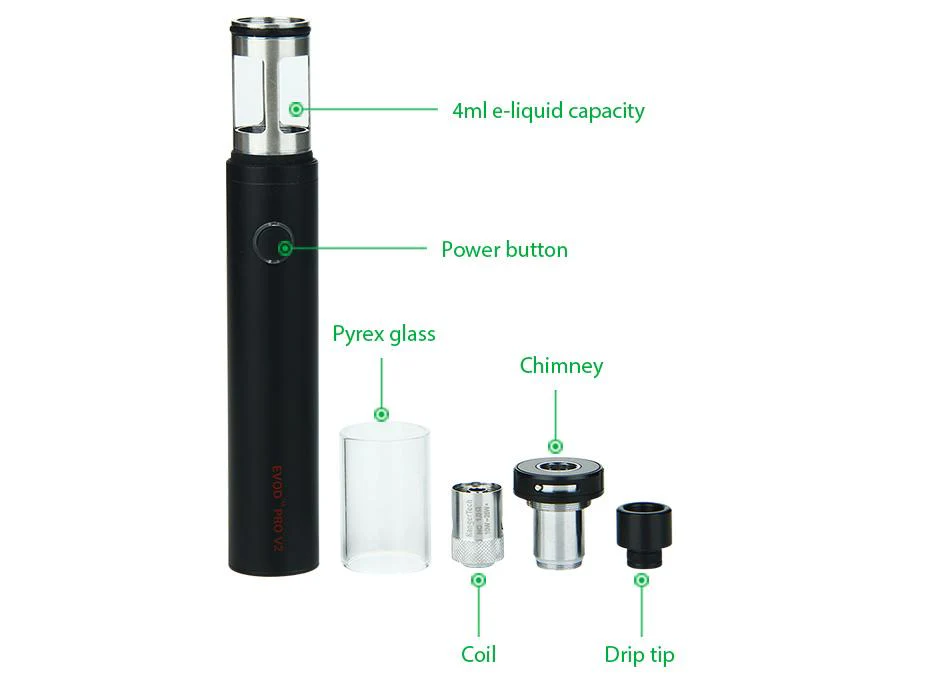 KangerTech EVOD PRO V2 Starter Kit Starterset - 4,0ml & 2500mAh - Image 5