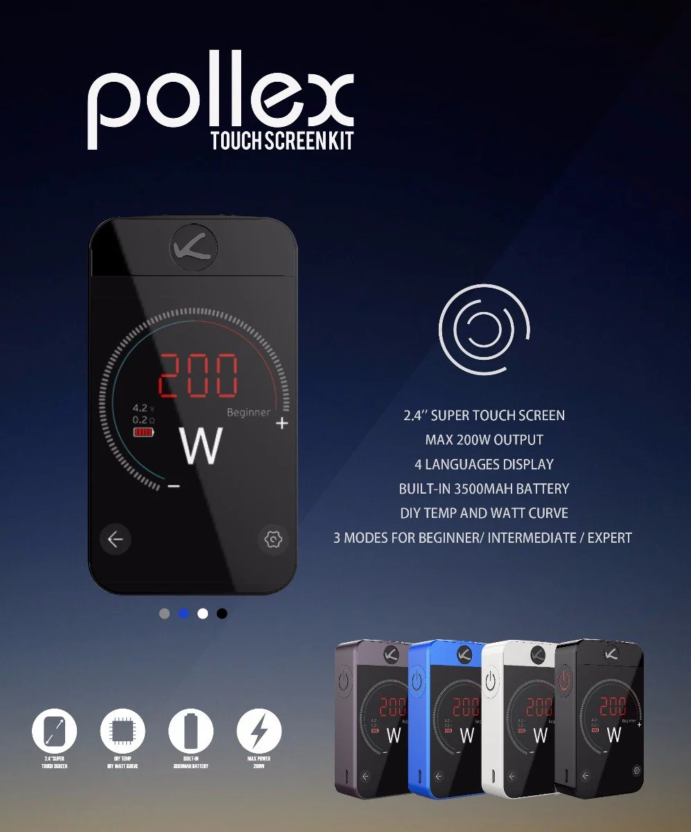 Kangertech Pollex Touch Screen TC Box Mod Akkuträger - 3500mAh - Image 2