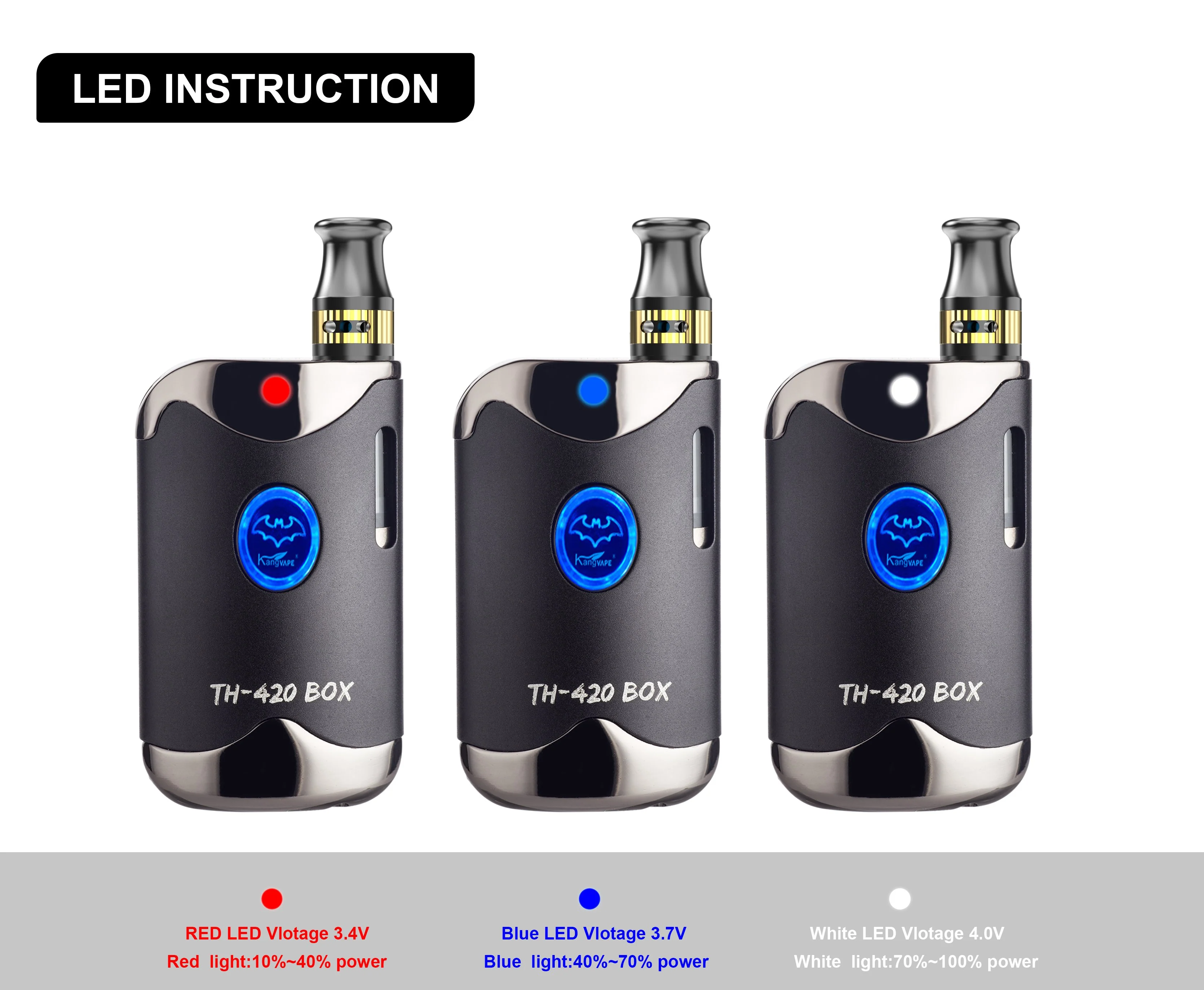 Kangvape TH-420 II Box Kit 650mAh - Image 7