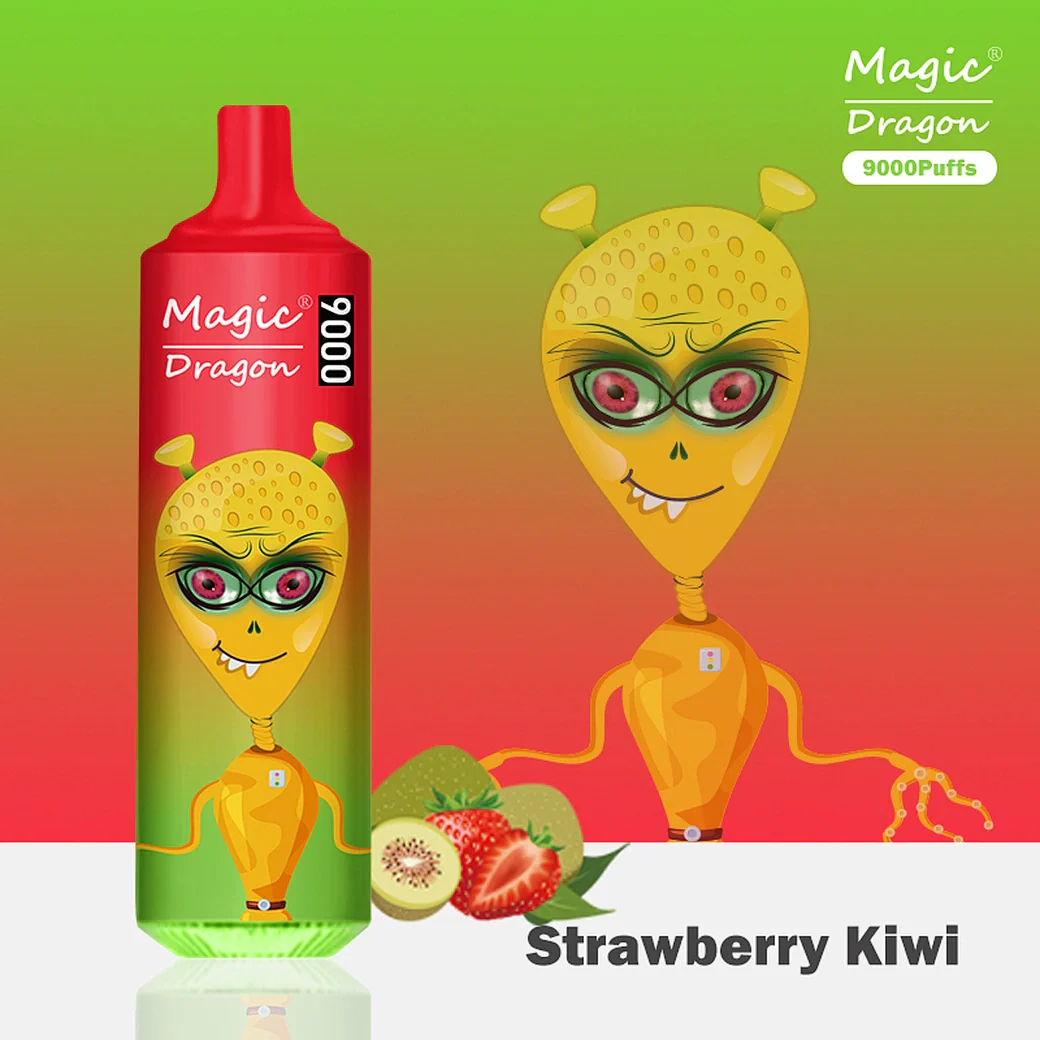 Komodo Magic Dragon 9000 Puffs Wiederaufladbares Einweg Disposable Kit 18 ml (10 Stück/Packung) - Image 10