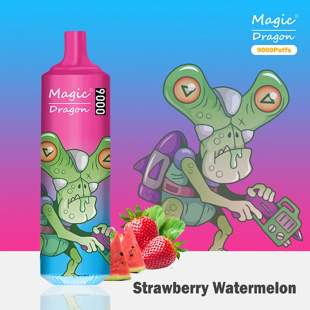 Komodo Magic Dragon 9000 Puffs Wiederaufladbares Einweg Disposable Kit 18 ml (10 Stück/Packung) - Image 11