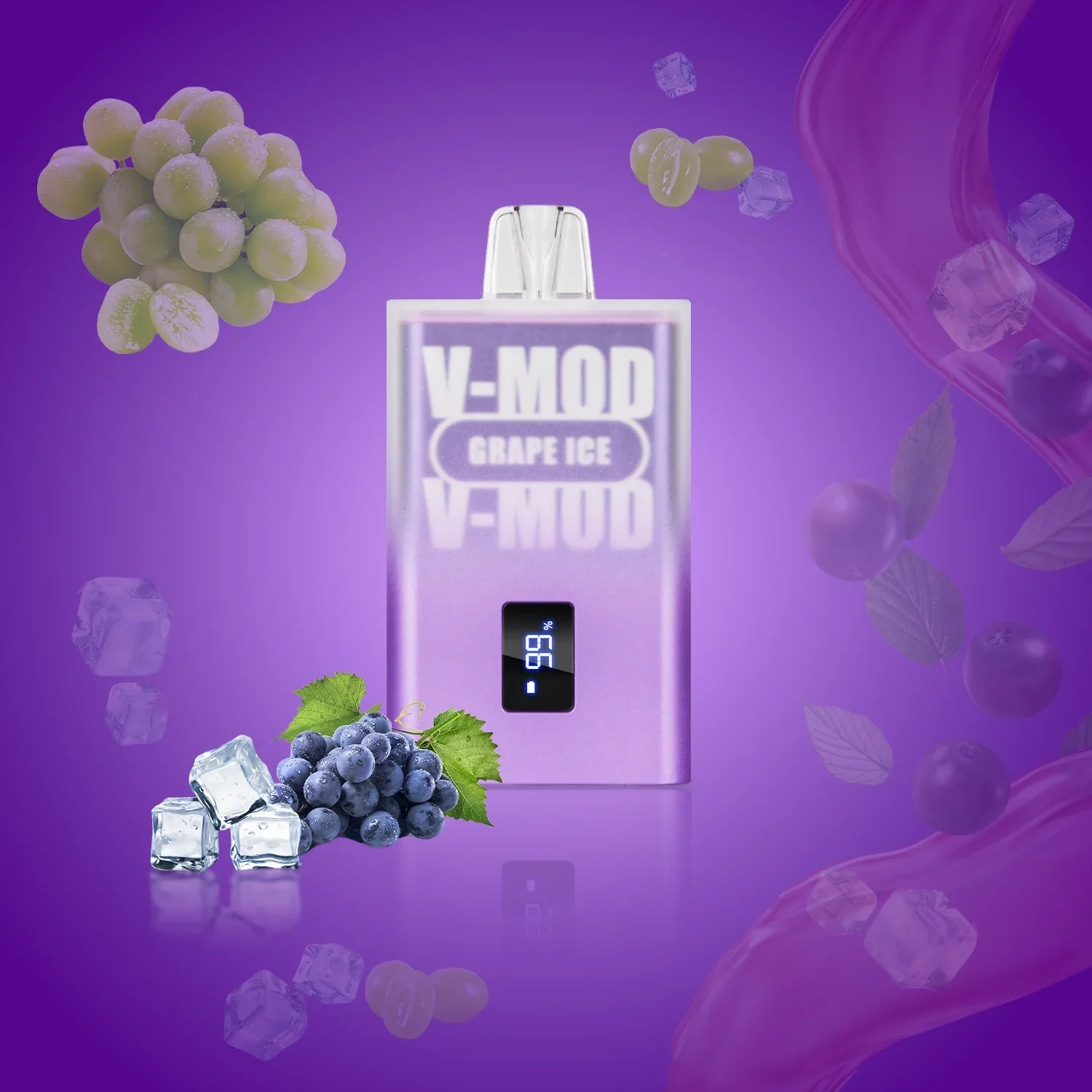 Komodo Vmod 12000 Puffs Wiederaufladbares Einweg Disposable Kit 500mAh (10 Stück/Packung) - Image 3