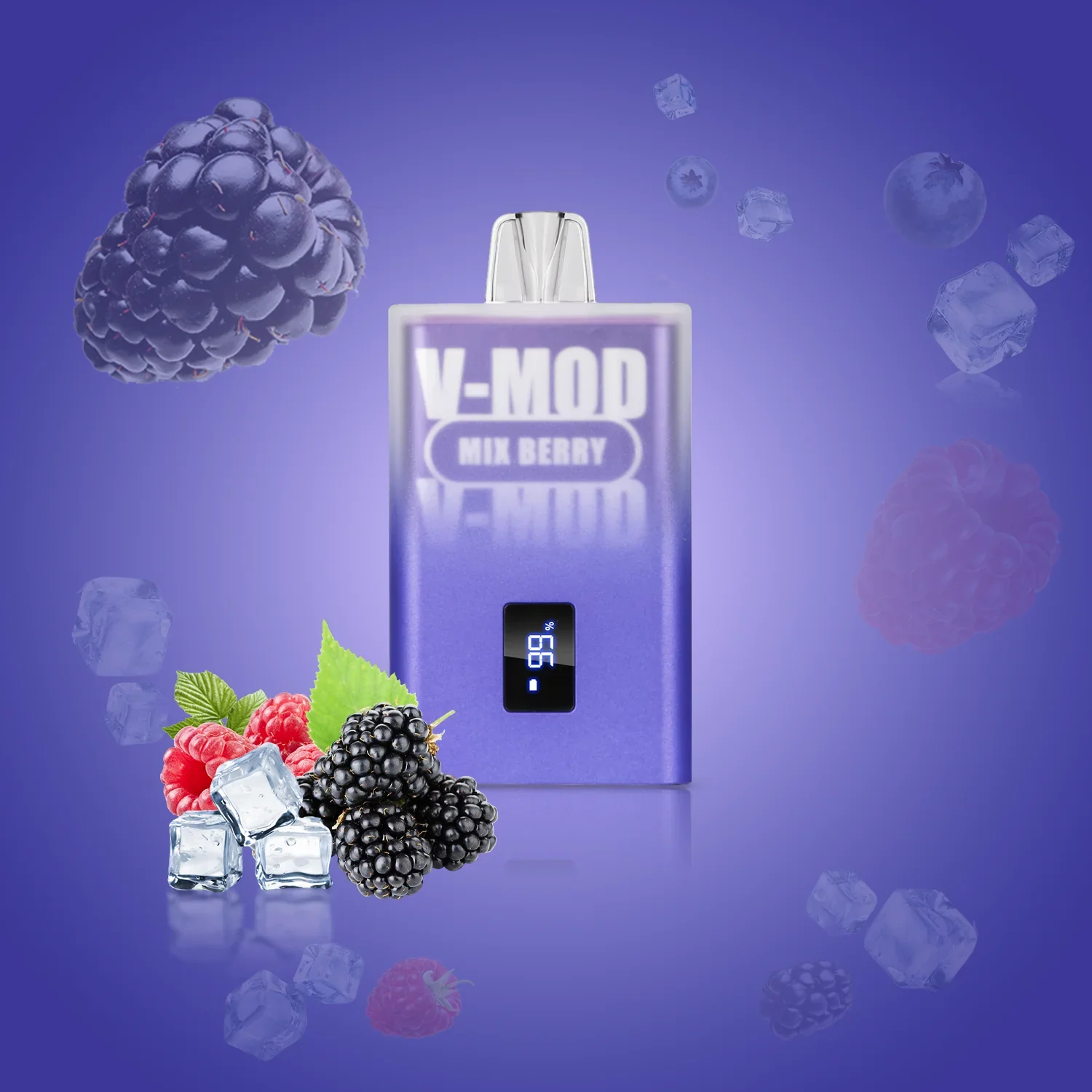 Komodo Vmod 12000 Puffs Wiederaufladbares Einweg Disposable Kit 500mAh (10 Stück/Packung) - Image 5