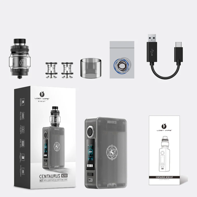 Lost Vape Centaurus N200 Kit mit Centaurus Sub Ohm Tank Verdampfer 5ml - Image 3