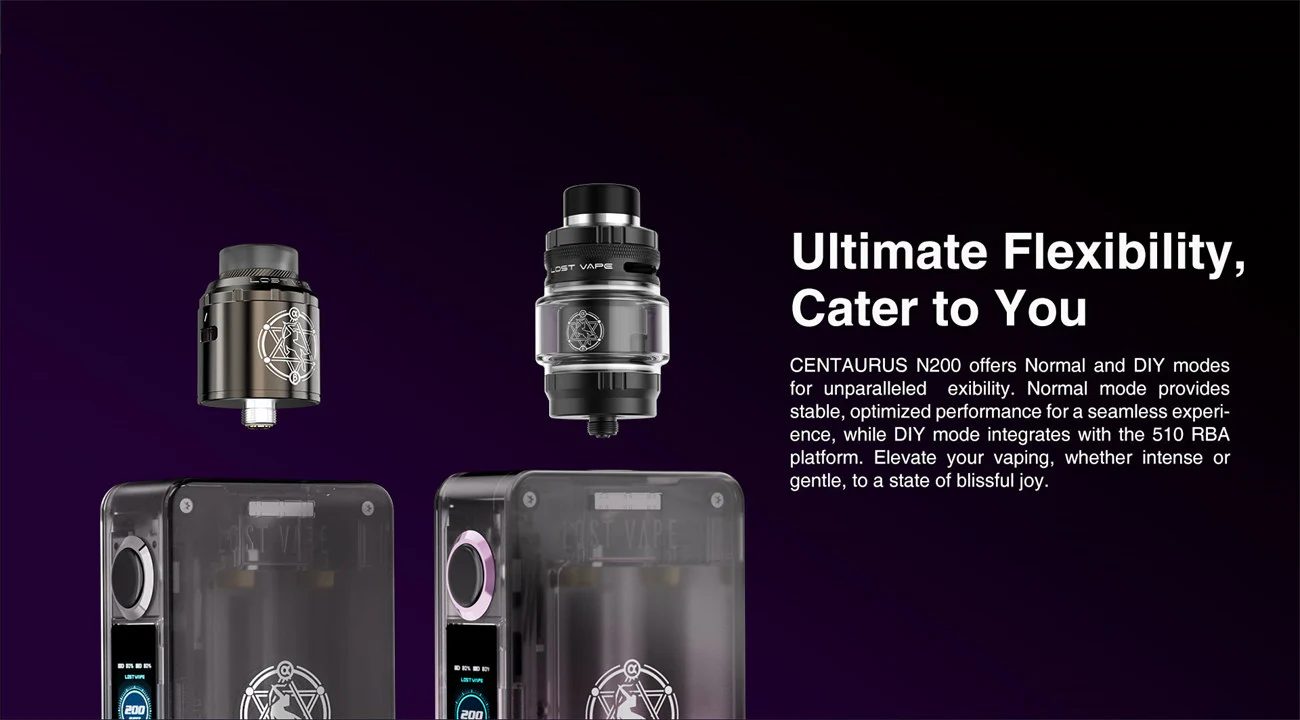 Lost Vape Centaurus N200 Kit mit Centaurus Sub Ohm Tank Verdampfer 5ml - Image 5