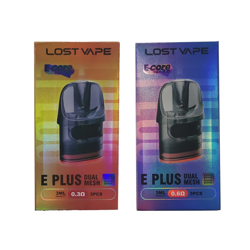 Lost Vape E Plus Dual Mesh Pod Kartusche 3 Stück/Packung