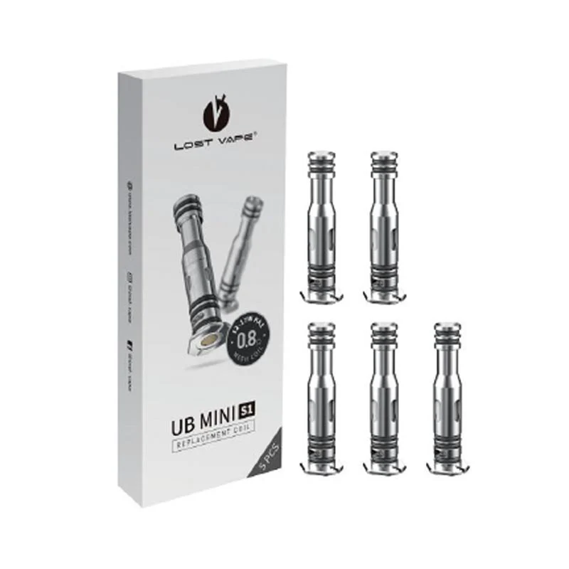 Lost Vape UB Mini Coil für Orion Mini Kit / Ursa Pro Kit / Ursa Nano Pro Kit / Orion Art Kit / Ursa Nano S / Ursa Art Kit  / Ursa Baby Pro Kit (5Stück/Packung)