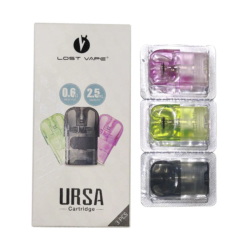Lost Vape Ursa Nano Replacement Pod Cartridge 2.5ml für Ursa Nano Kit / Ursa Baby Pod Kit / Ursa Pro Kit / Ursa Nano Pro / Ursa S Kit / Ursa Baby Pro Kit / Ursa Pocket Kit / Ursa Nano Air kit / Ursa Nano 2 kit (3Stück/Packung) - Image 5
