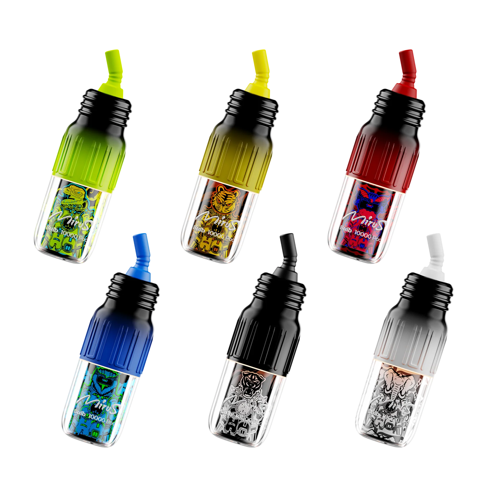 [CLEARANCE SALE] Mirus Bulb 10000 Austauschbares vorgefülltes Pod Kit 650mAh 15ml - Kaufen Sie 3 Stück und erhalten Sie 1 Stück zusätzlich als Geschenk (Produkte und Geschmacksrichtungen sind zufällig)