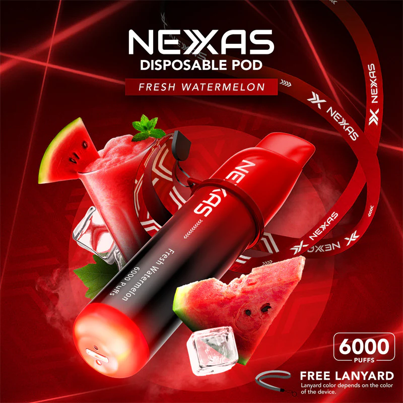 [Clearance Sale] Nexas 6000 Puffs Einweg Kit 600mAh 12ml - Image 8