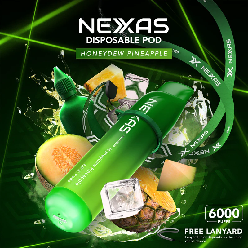 [Clearance Sale] Nexas 6000 Puffs Einweg Kit 600mAh 12ml - Image 9
