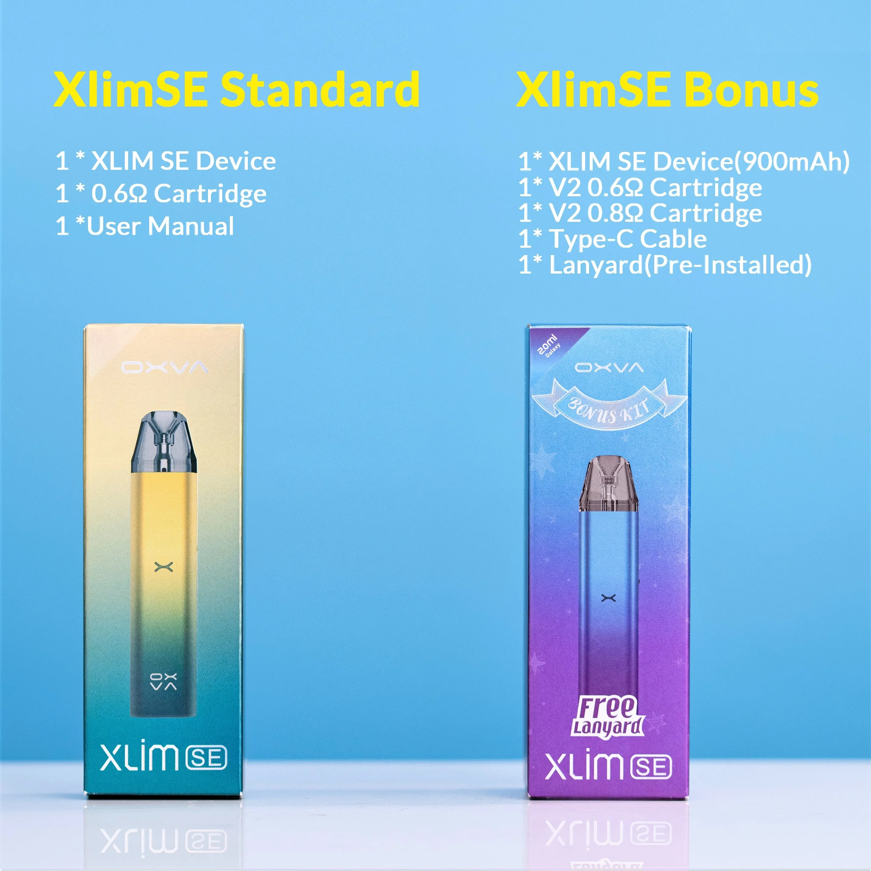 OXVA Xlim SE Bonus(Mit 2 Pod) Pod Kit 25W - Image 5