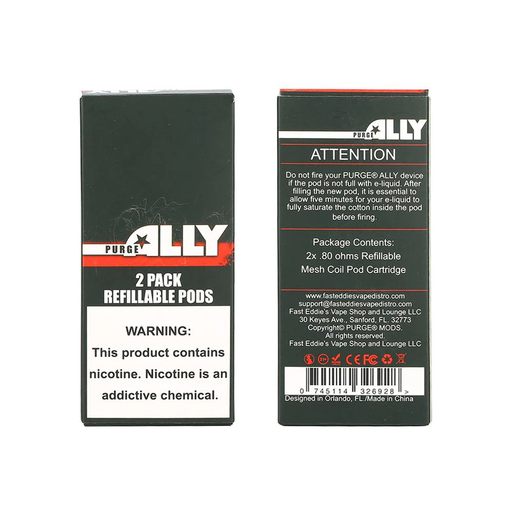 Purge Mods Ally Pod Cartridge 2 ml 2 Stück - Image 2