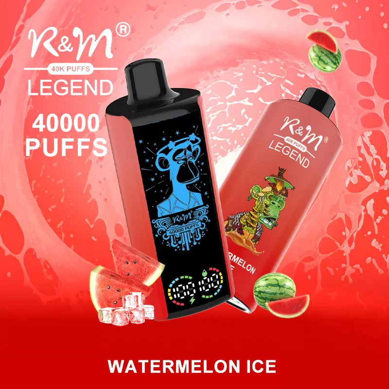R&M LEGEND 40000 Puffs Mega Screen Wiederaufladbare Einweg Kit (10 Stück/Packung) - Image 14