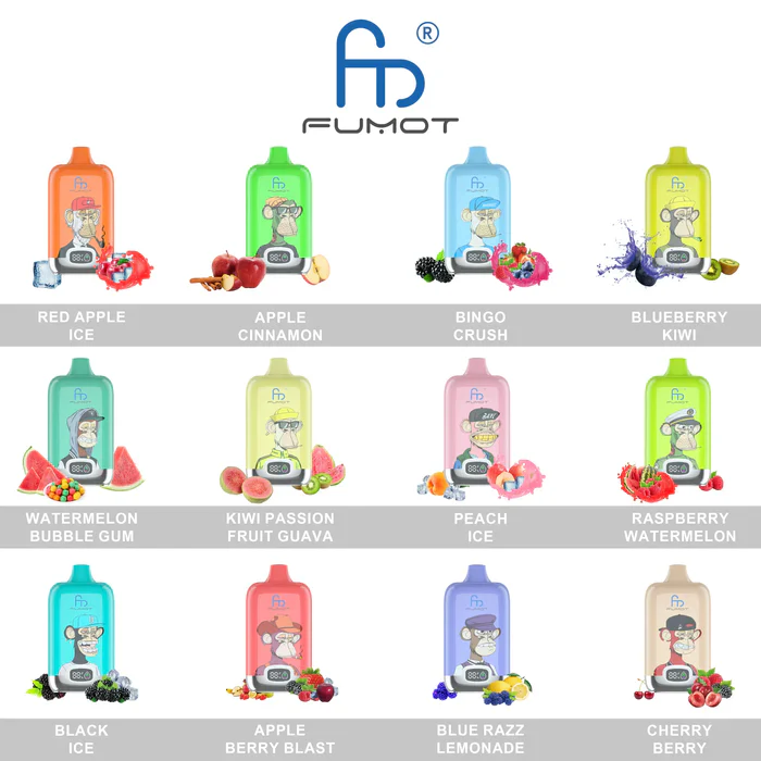 [Clearance Sale] Fumot RandM Digital Box 12000 Puffs Einweg Kit 20ml- 💥 Nehme 5 Zahle NUR 4! + Ab einem Einkauf von 100€ 2 Mystery Gratis💥 - Image 3