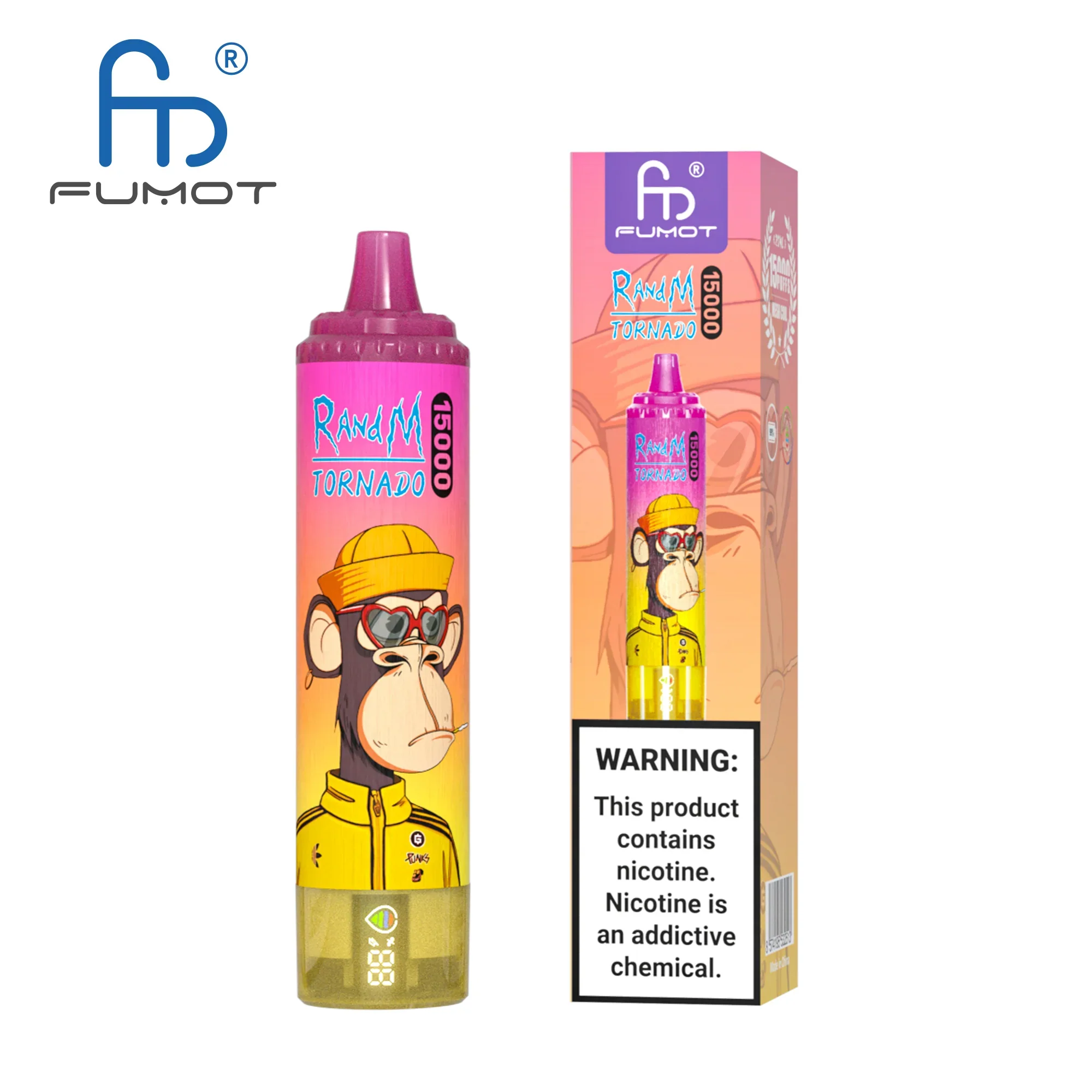[Clearance Sale] Fumot Randm Tornado 15000 Puffs Wiederaufladbares Einweg Kit- 💥 Nehme 5 Zahle NUR 4! + Ab einem Einkauf von 100€ 2 Mystery Gratis💥 - Image 13