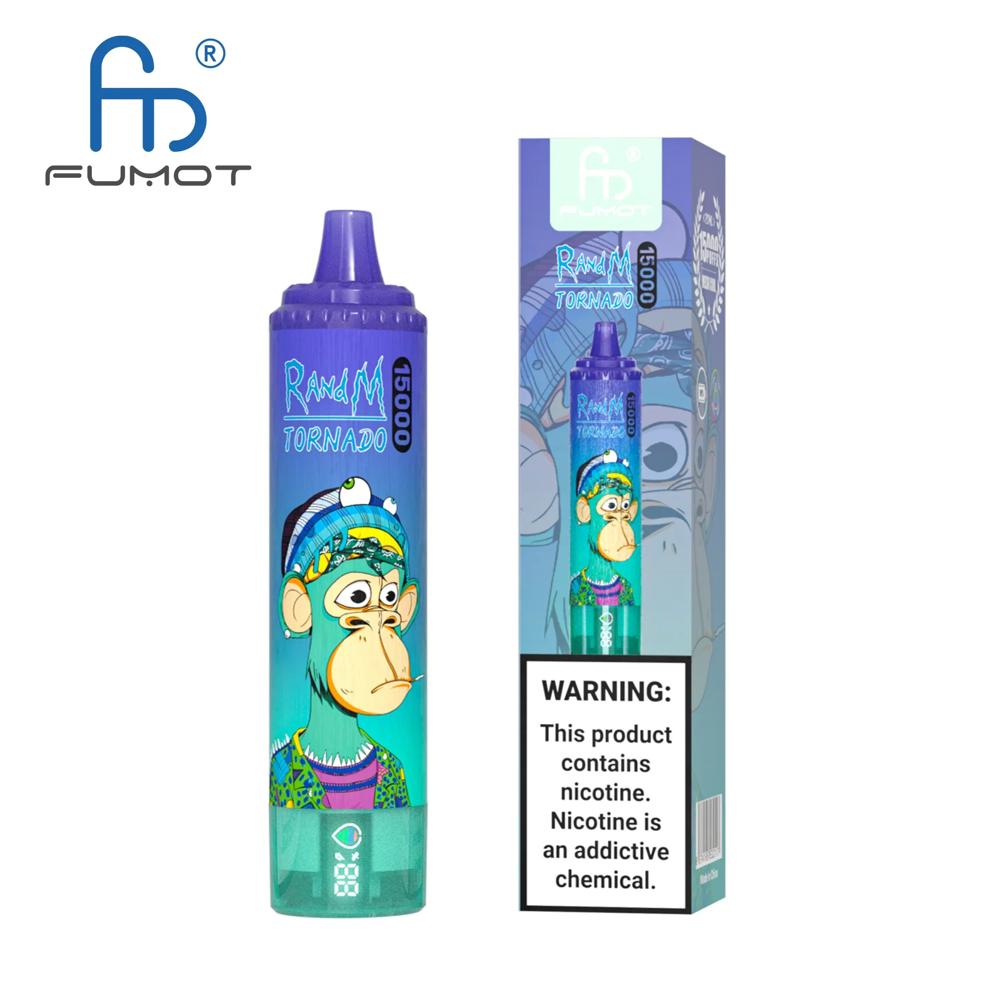 [Clearance Sale] Fumot Randm Tornado 15000 Puffs Wiederaufladbares Einweg Kit- 💥 Nehme 5 Zahle NUR 4! + Ab einem Einkauf von 100€ 2 Mystery Gratis💥 - Image 15