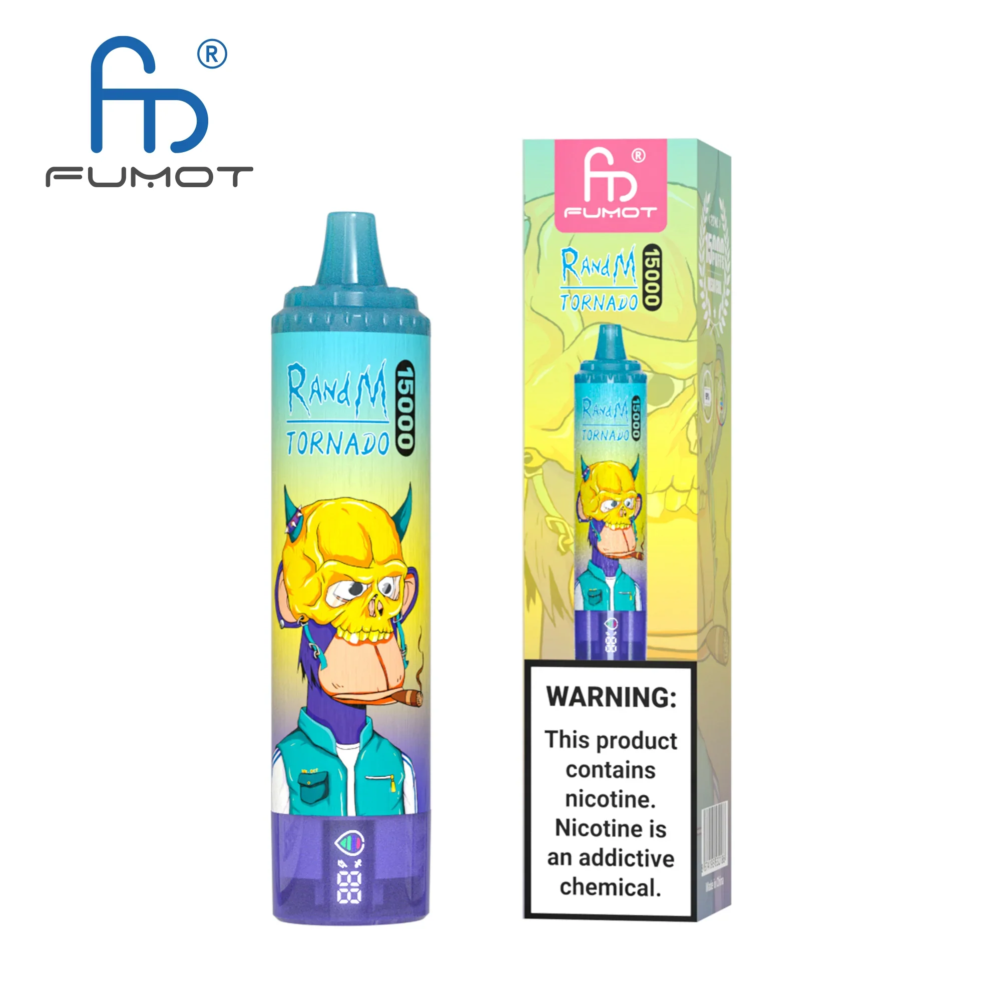 [Clearance Sale] Fumot Randm Tornado 15000 Puffs Wiederaufladbares Einweg Kit- 💥 Nehme 5 Zahle NUR 4! + Ab einem Einkauf von 100€ 2 Mystery Gratis💥 - Image 17