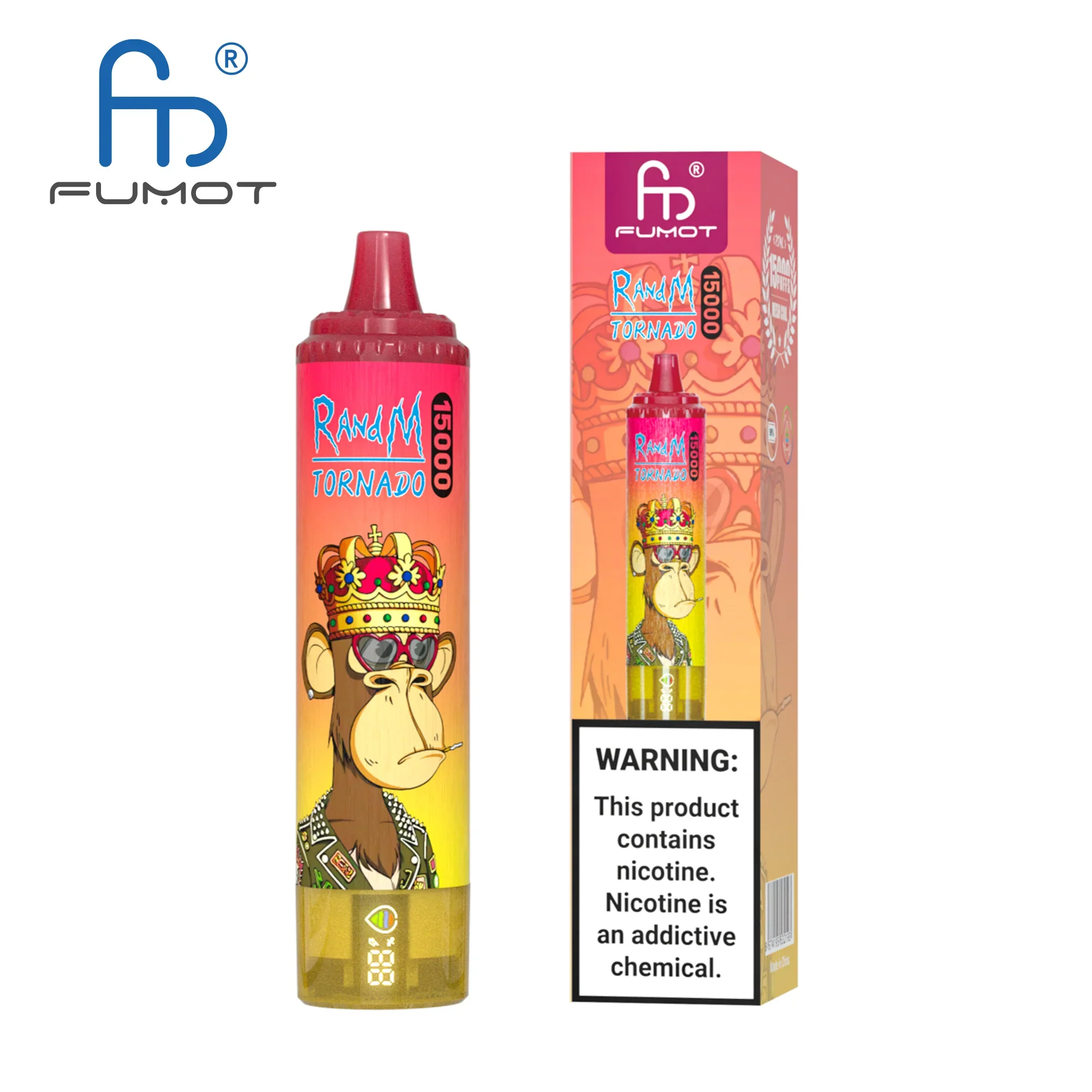 [Clearance Sale] Fumot Randm Tornado 15000 Puffs Wiederaufladbares Einweg Kit- 💥 Nehme 5 Zahle NUR 4! + Ab einem Einkauf von 100€ 2 Mystery Gratis💥 - Image 22