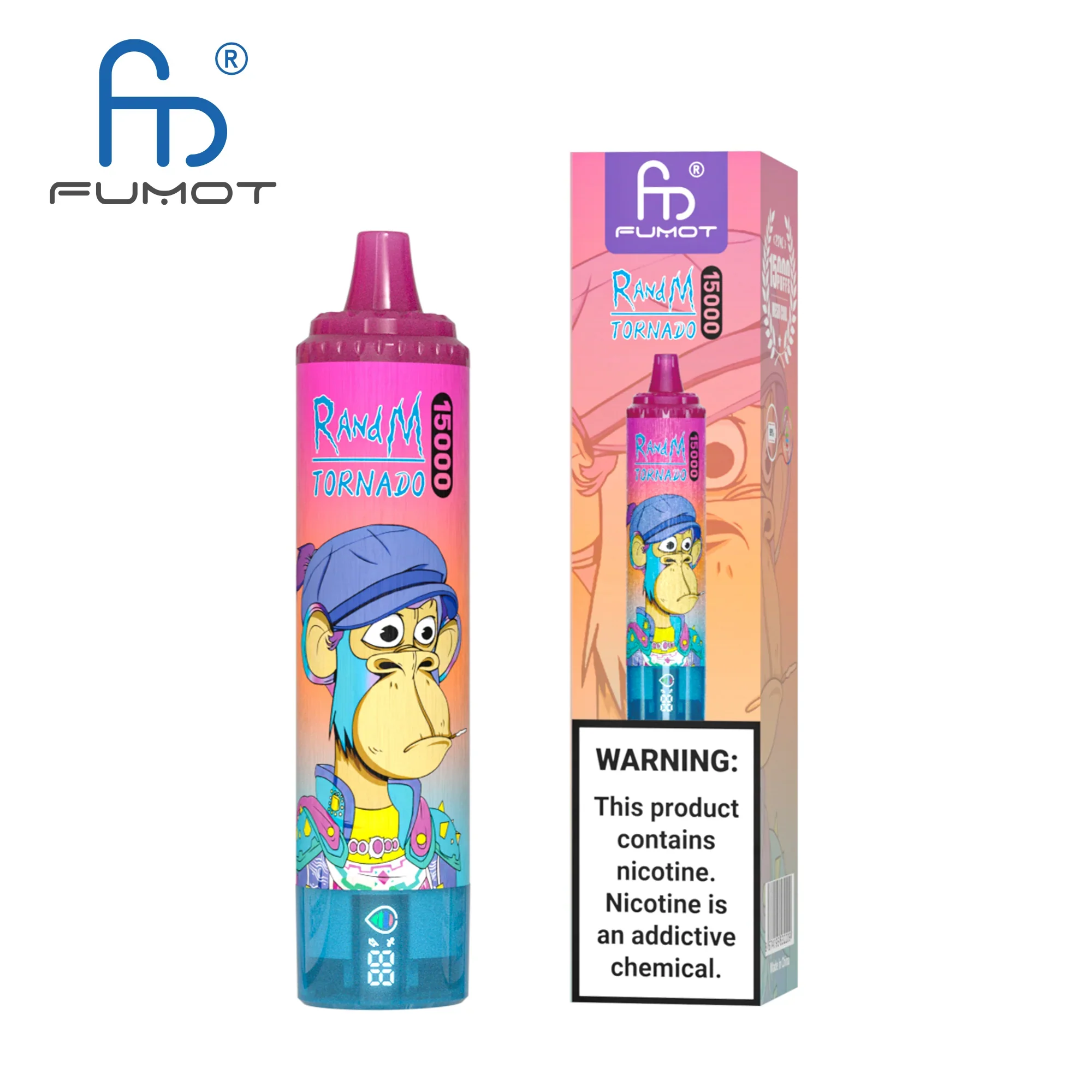 [Clearance Sale] Fumot Randm Tornado 15000 Puffs Wiederaufladbares Einweg Kit- 💥 Nehme 5 Zahle NUR 4! + Ab einem Einkauf von 100€ 2 Mystery Gratis💥 - Image 23