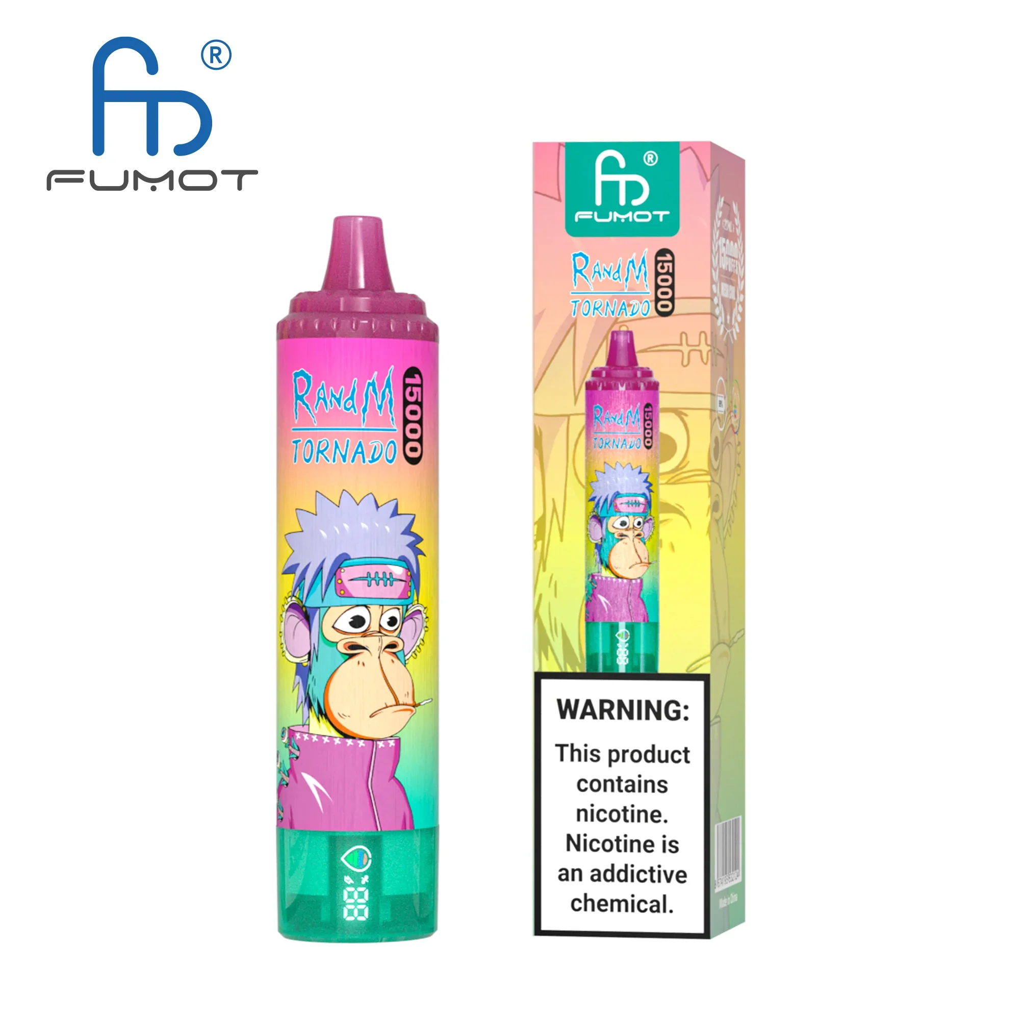 [Clearance Sale] Fumot Randm Tornado 15000 Puffs Wiederaufladbares Einweg Kit- 💥 Nehme 5 Zahle NUR 4! + Ab einem Einkauf von 100€ 2 Mystery Gratis💥 - Image 24