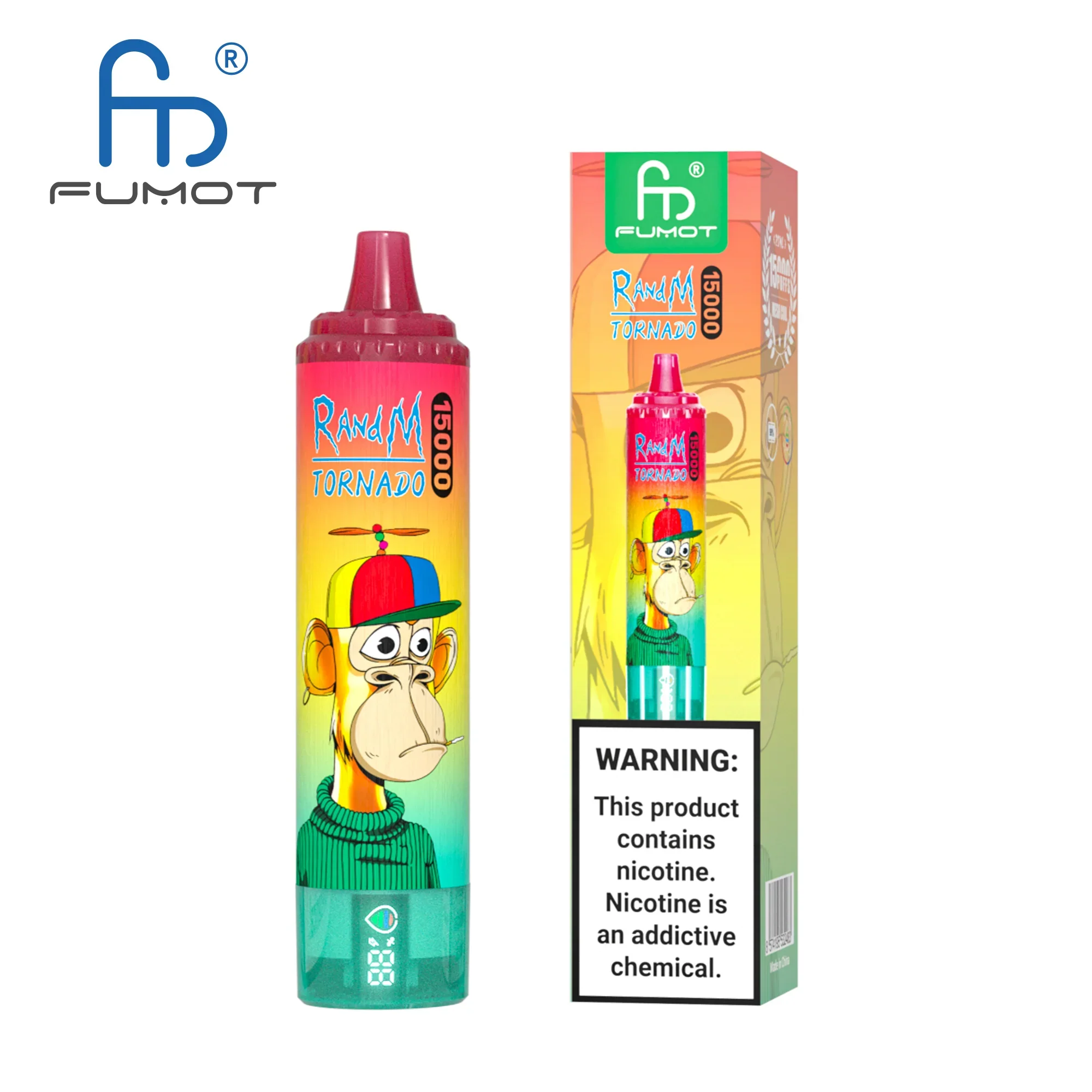 [Clearance Sale] Fumot Randm Tornado 15000 Puffs Wiederaufladbares Einweg Kit- 💥 Nehme 5 Zahle NUR 4! + Ab einem Einkauf von 100€ 2 Mystery Gratis💥 - Image 25