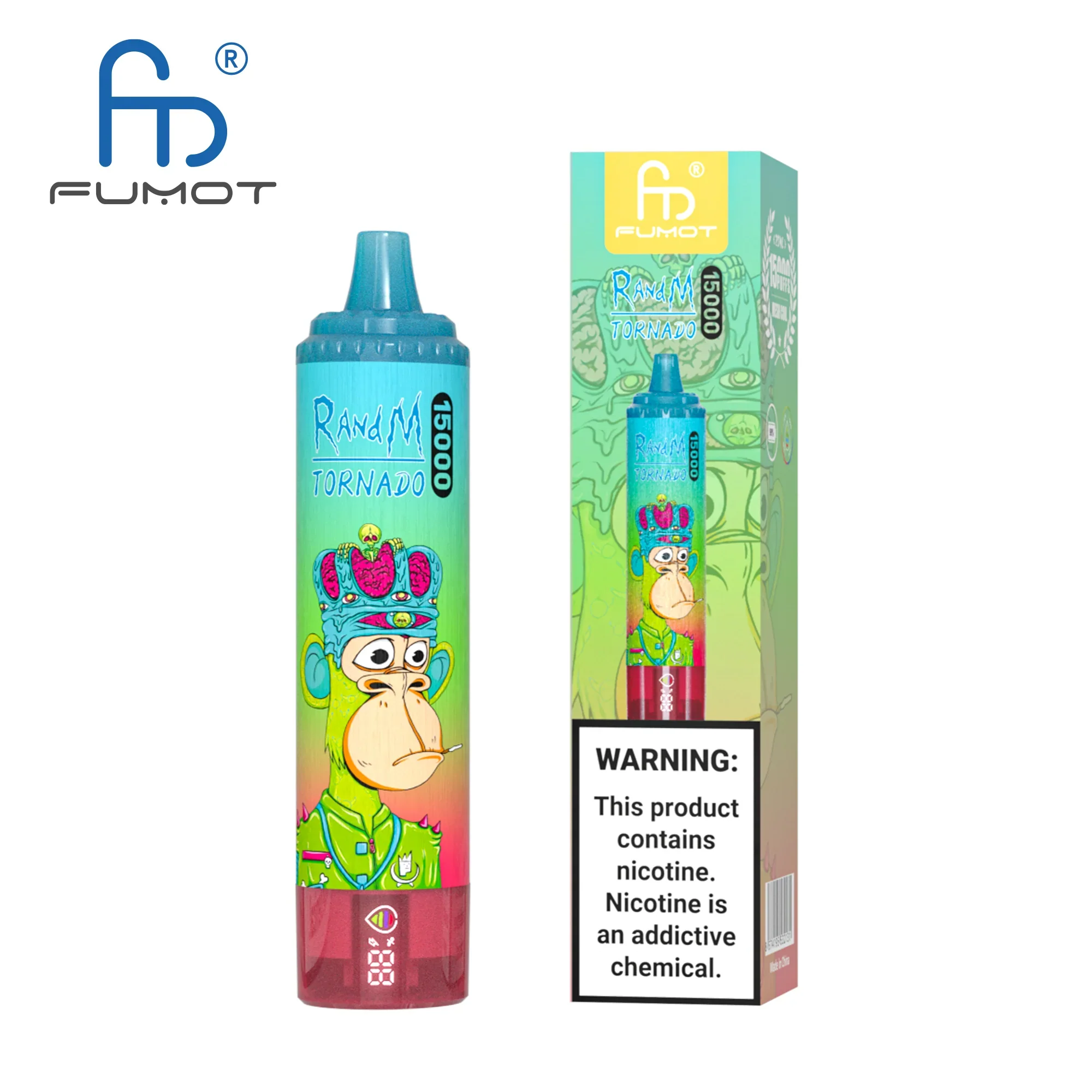 [Clearance Sale] Fumot Randm Tornado 15000 Puffs Wiederaufladbares Einweg Kit- 💥 Nehme 5 Zahle NUR 4! + Ab einem Einkauf von 100€ 2 Mystery Gratis💥 - Image 26