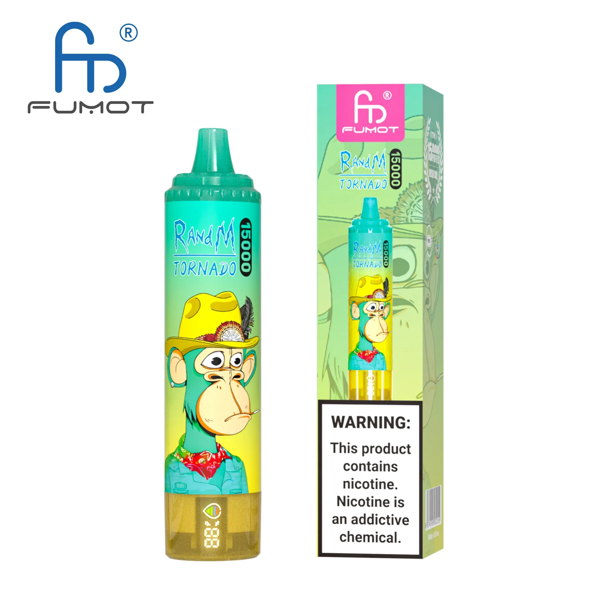 [Clearance Sale] Fumot Randm Tornado 15000 Puffs Wiederaufladbares Einweg Kit- 💥 Nehme 5 Zahle NUR 4! + Ab einem Einkauf von 100€ 2 Mystery Gratis💥 - Image 27