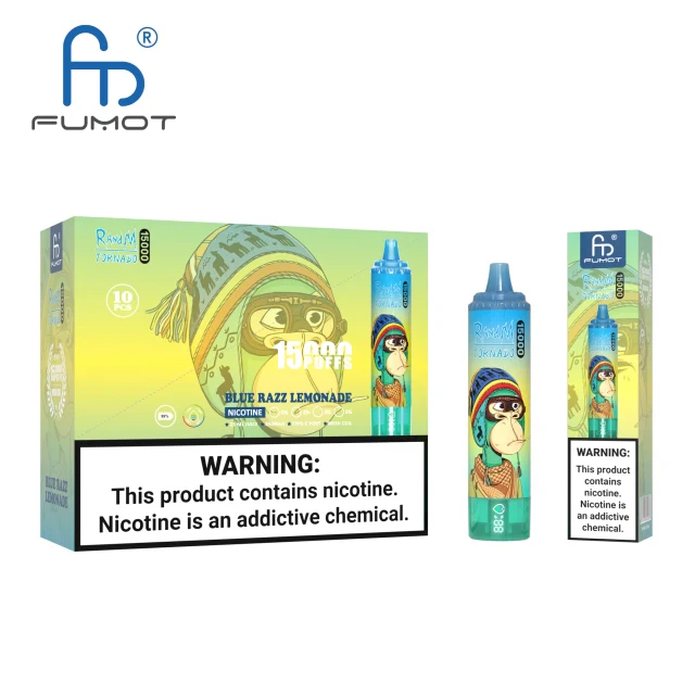 [Clearance Sale] Fumot Randm Tornado 15000 Puffs Wiederaufladbares Einweg Kit- 💥 Nehme 5 Zahle NUR 4! + Ab einem Einkauf von 100€ 2 Mystery Gratis💥 - Image 7