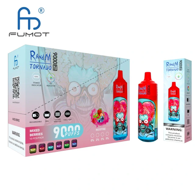 Randm Tornado 9000 Pro 9000 Puffs Wiederaufladbares Einweg Kit - Image 6
