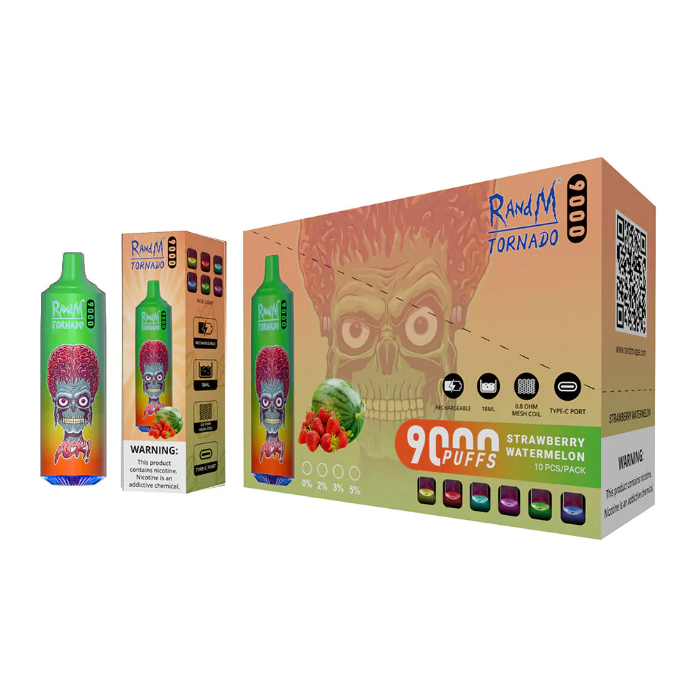Fumot RandM Tornado 9000 Puffs Wiederaufladbares Einweg Disposable Kit 18ml (20mg)- 💥 Nehme 5 Zahle NUR 4! + Ab einem Einkauf von 100€ 2 Mystery Gratis💥 - Image 15
