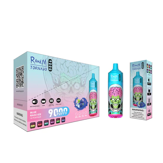 Fumot RandM Tornado 9000 Puffs Wiederaufladbares Einweg Disposable Kit 18ml (20mg)- 💥 Nehme 5 Zahle NUR 4! + Ab einem Einkauf von 100€ 2 Mystery Gratis💥 - Image 6