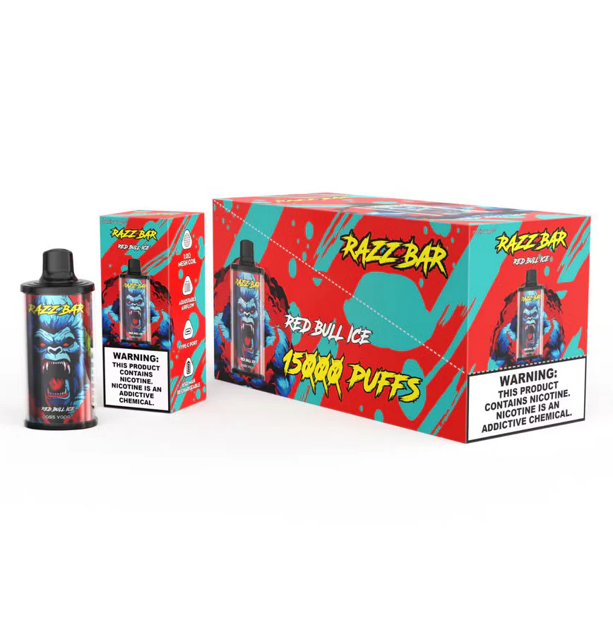Razz Bar 15000 15K Puffs Einweg Kit- 💥 Nehme 5 Zahle NUR 4! + Ab einem Einkauf von 100€ 2 Mystery Gratis💥 - Image 3