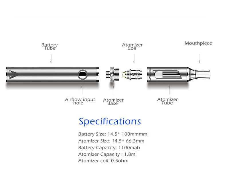 Rofvape A SUB EVOD Starter Kit Starterset - 1,6ml & 1100mAh - Image 11