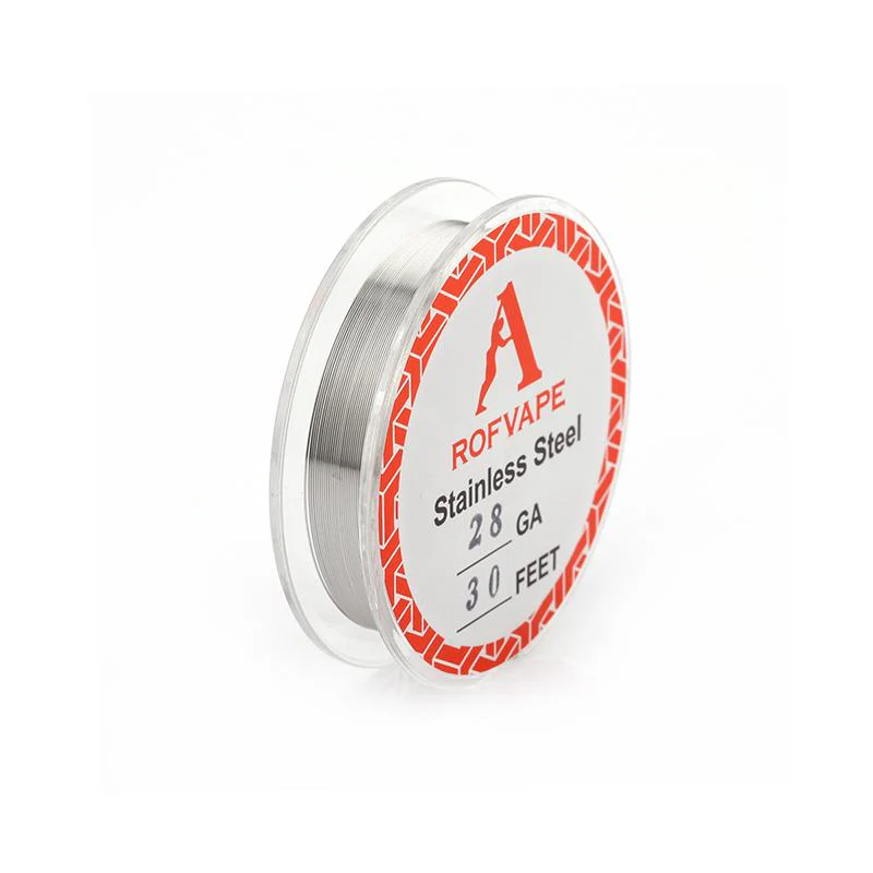 Rofvape SS316L Edelstahl Draht (Wire) 24/26/28GA - 30 Fuß - Image 3