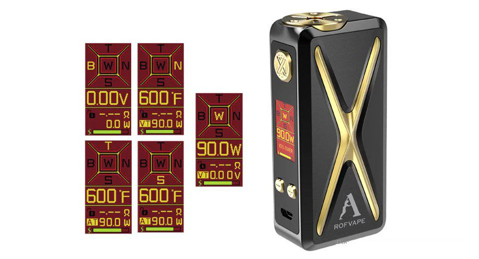 Rofvape Witcher XER 90W TC Kit - 2ML - Image 4