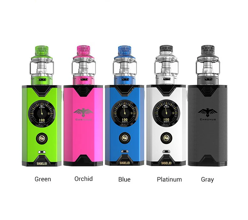 Sigelei Chronus 200W Kit mit 5.5ml Sigelei Chronus Tank Verdampfer - Image 6
