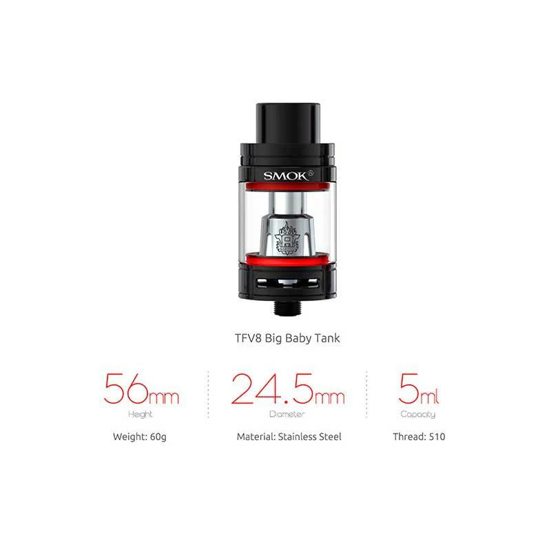 SMOK G150 Starter Kit Starterset mit TFV8 Big Baby Tank - 5ml & 4200mAh - Image 34