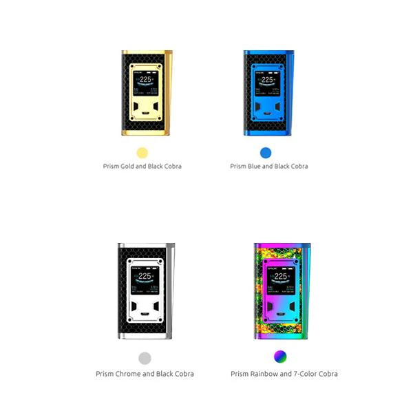 SMOK Majesty 225W Luxe Edition Box Mod Akkuträger Cobra Resin Version - Image 9